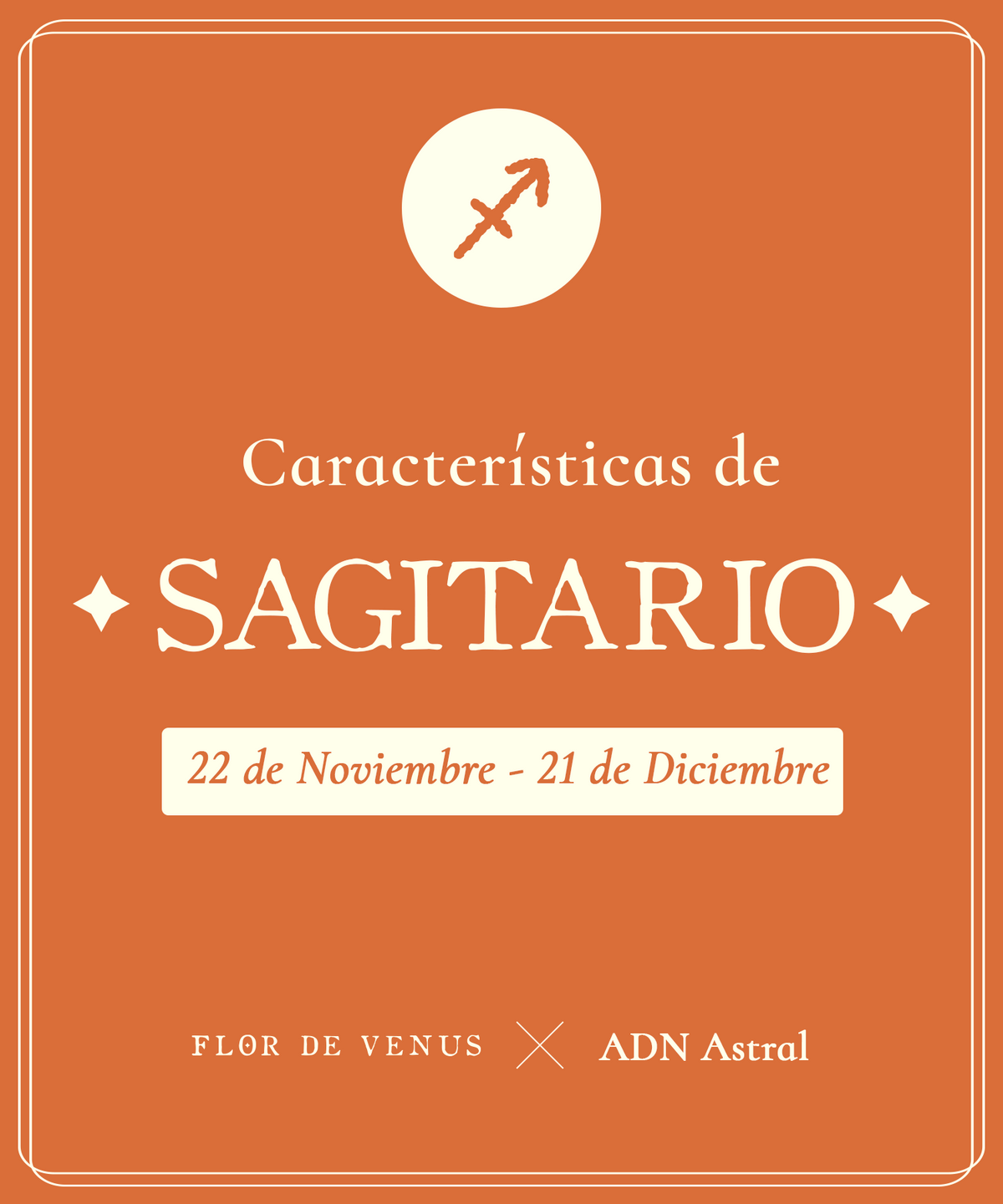 Características del signo Sagitario ✨