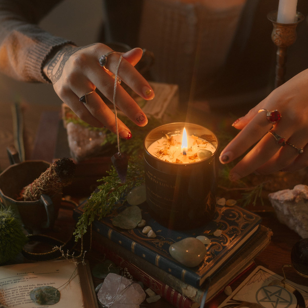 velas para altar