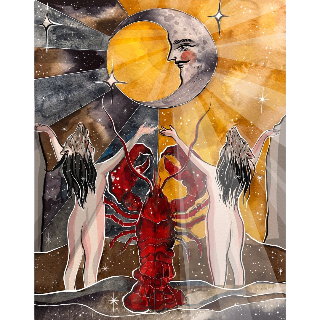 Carta Tarot "La Luna"