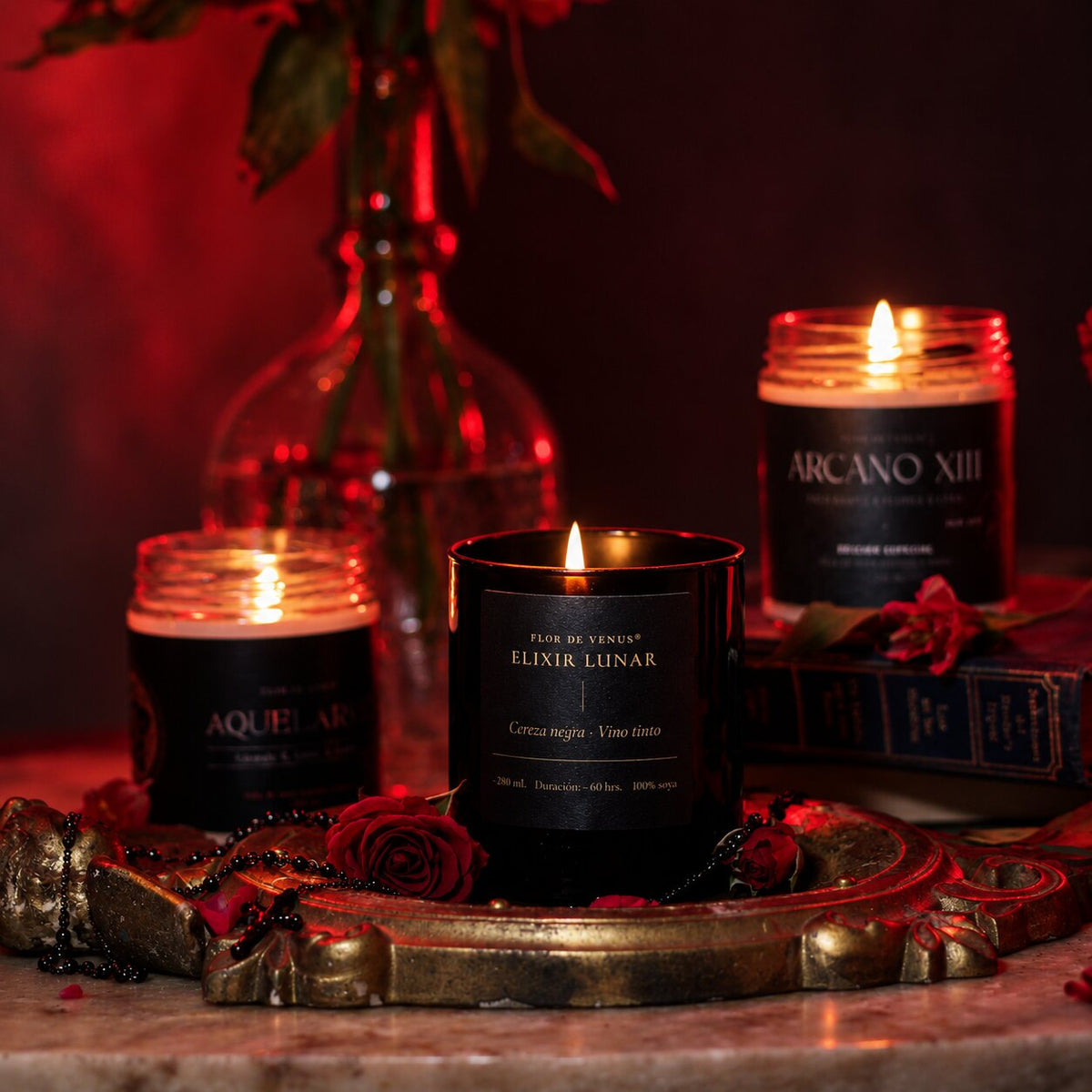 Tríada Inmortal · La Muerte, Elixir Lunar y Aquelarre